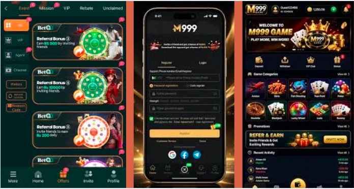 M999 GAME BONUS WITHDRAW